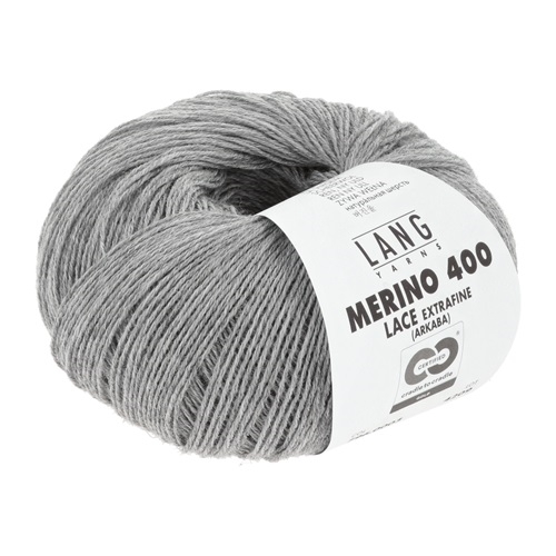 Merino 400 Lace Fv. 03 Light Grey Melange