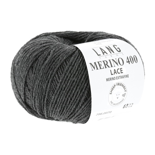 Merino 400 Lace Fv. 70 Antrachite Melange