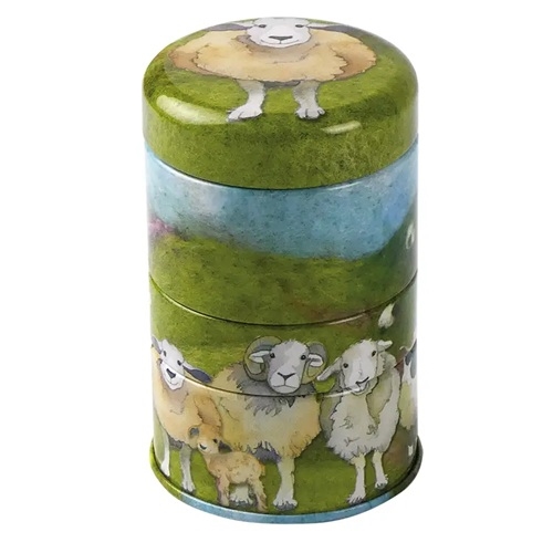 Mini Stacker Tin - Felted Sheep