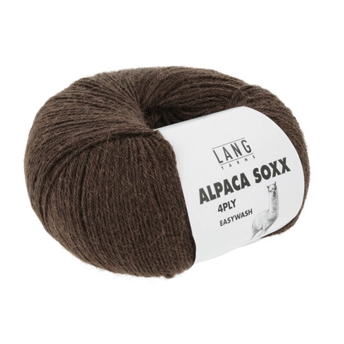 Alpaca Soxx 4Ply - fv. 67 Brown