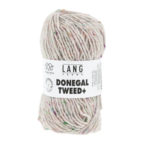 Donegal Tweed+ Fv. 01 White