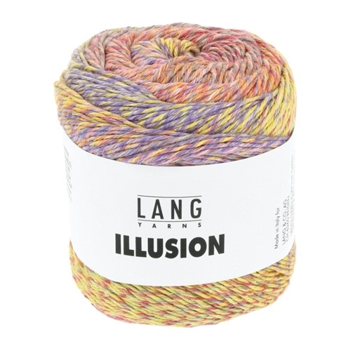 Illusion fv. 01 Yellow/Rose/Lilac/Orange