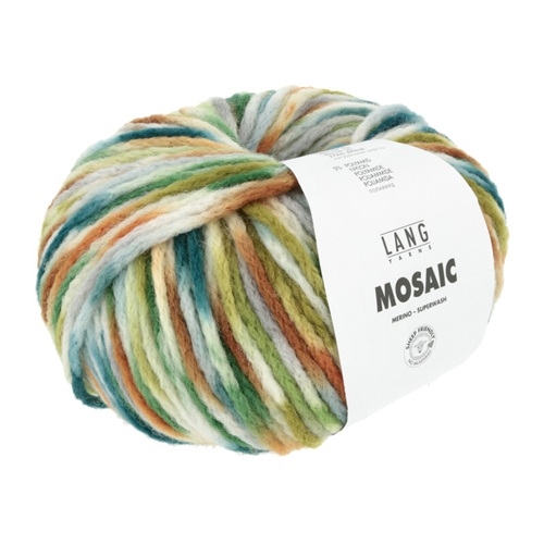 Mosaic fv. 05 Green/Brown/Petrol/Grey