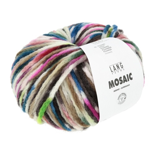 Mosaic fv. 07 Blue/Green/Pink/Brown