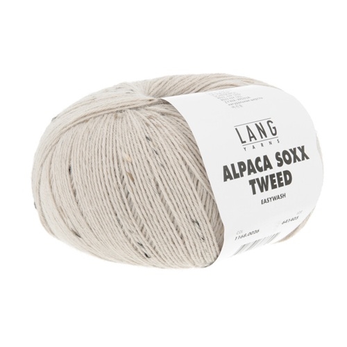 Alpaca Soxx Tweed Fv. 26 Sand