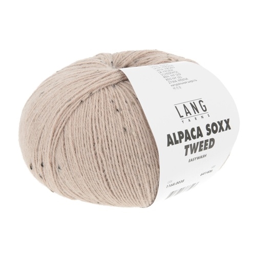 Alpaca Soxx Tweed Fv. 38 Hazelnut