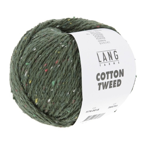 Cotton Tweed fv. 18 Dark Green