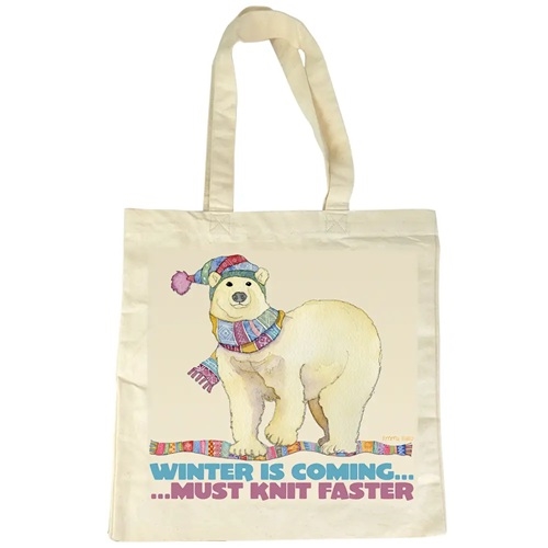 Cotton Canvas Bag - Winter is coming