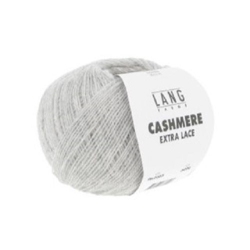 Cashmere Extra Lace fv. 203 Light Grey Melange