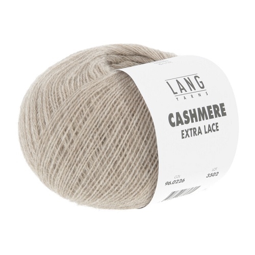 Cashmere Extra Lace fv. 226 Sand Melange
