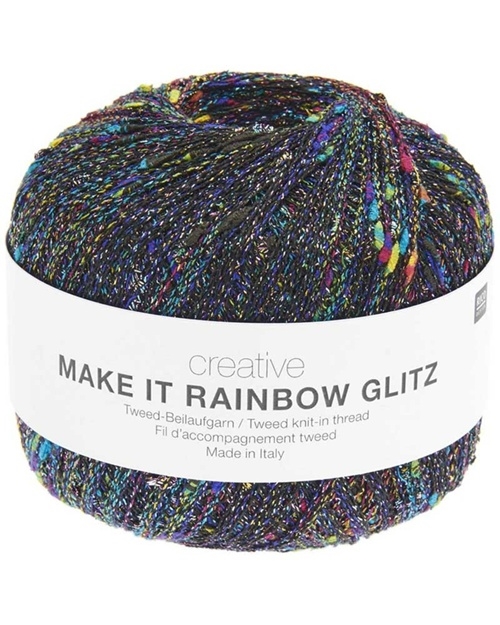 Make it Rainbow Glitz fv. 01 fra Rico Design
