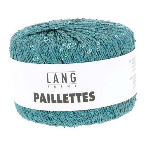 Paillettes Fv. 88 Petrol/Silver