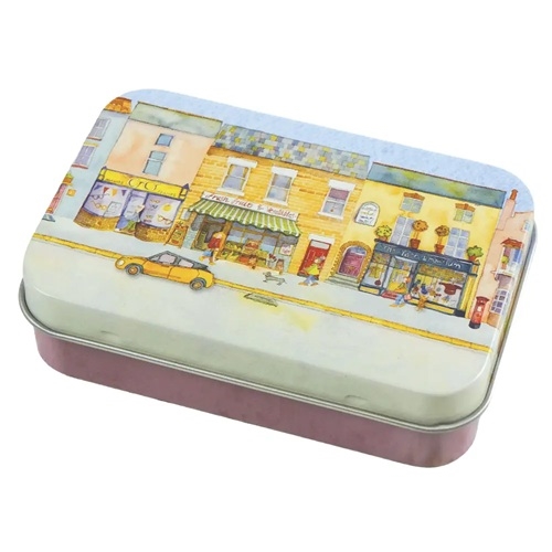 Mini Rectangular Tin - Market Street
