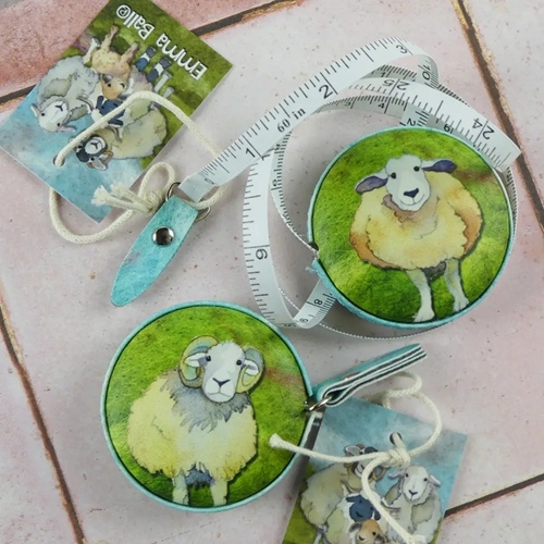 Tape Measure - Felted Sheep