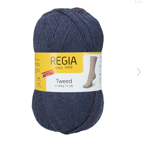 Regia Tweed 4-Ply Fv. 052 Jeans