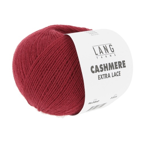 Cashmere Extra Lace fv. 60 Red