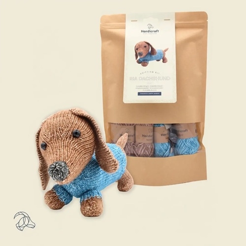 Hardicraft Ria Dachshund - DIY strikkekit