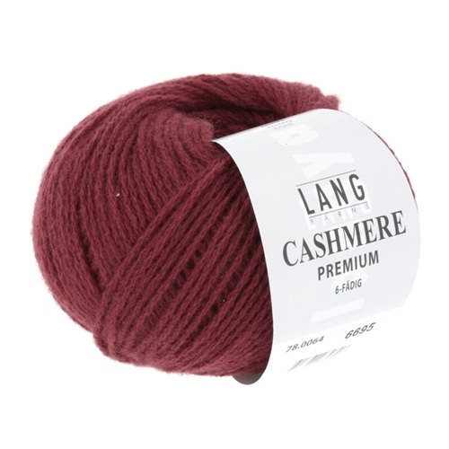 Cashmere Premium Fv. 64 Burgundy