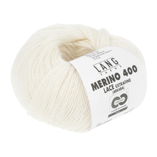 Merino 400 Lace Fv. 94 Hvid