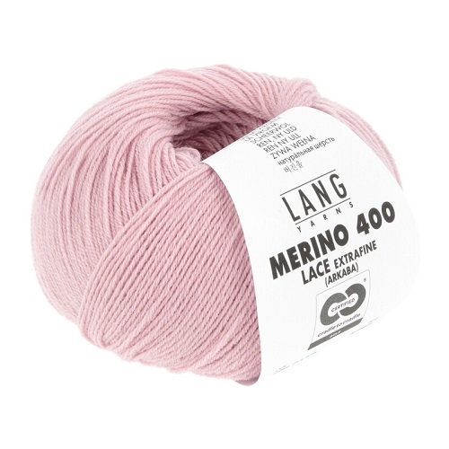 Merino 400 Lace Fv. 119 Faint Rose