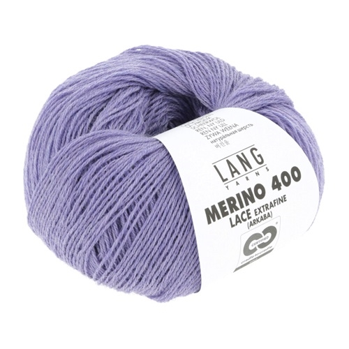 Merino 400 Lace Fv. 346 Lilac Melange