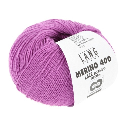 Merino 400 Lace Fv. 365 Hot Pink