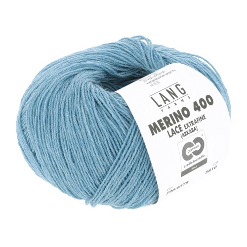 Merino 400 Lace Fv. 378 Turquise Melange