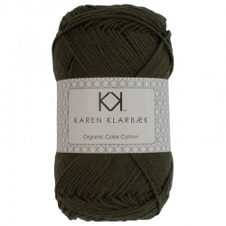 8/4 Bomuld fra Karen Klarbæk fv. 40 Dark Olive