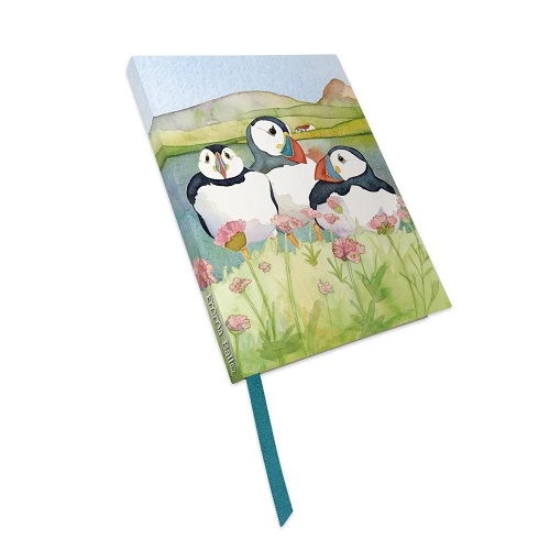 Notebook - Sea thrift Puffins