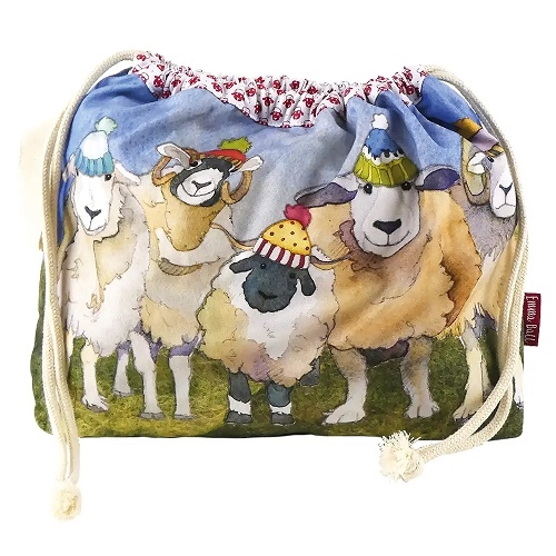 Drawstring Bag - Happy Sheep
