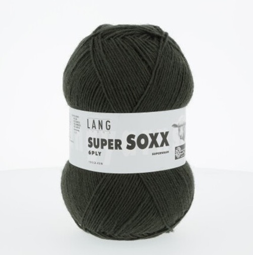 Super Soxx 6Ply Fv. 18 Dark Green