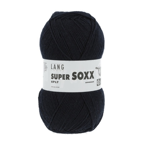 Super Soxx 6Ply Fv. 125 Night Blue
