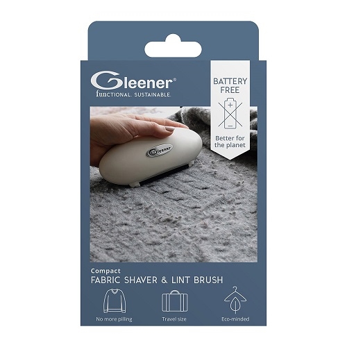 Gleener Battery-Free Fabric Shaver & Lint Brush