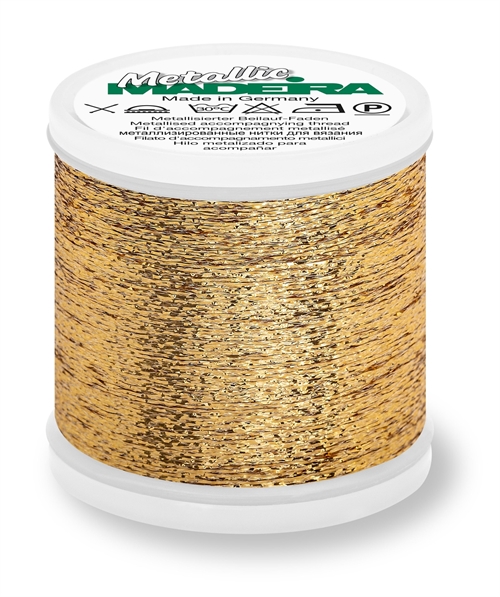 Madeira Metallic Tråd fv.326 guld