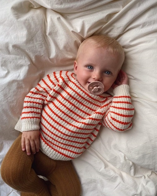PetiteKnit - Friday Sweater Baby