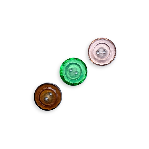 Glasknap - Krystal 14 mm