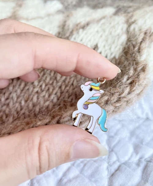 Maskemarkører fra Markers and Pearl-Babyenhjørning - metal