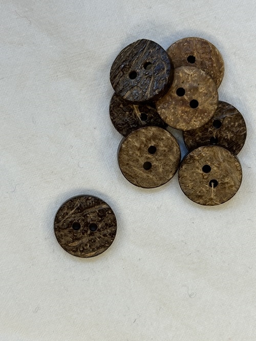 Ru kokosknap - mørk