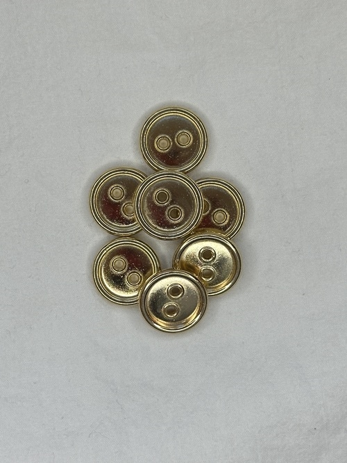 Guldknap - metal-20 mm