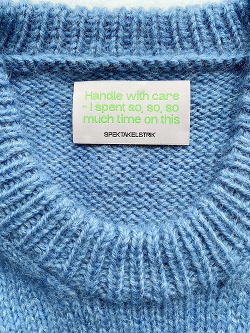 Label – Handle with care, I spent so, so, so much time on this