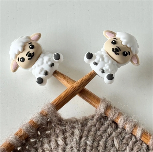 Maskestoppere fra Markers and Pearls-Får (hvidt) 3D