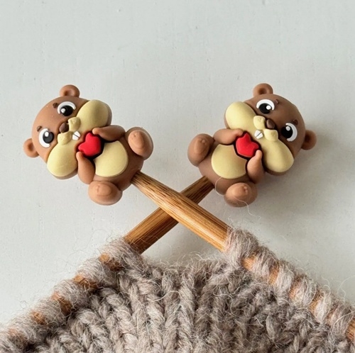 Maskestoppere fra Markers and Pearls-Bæver 3D