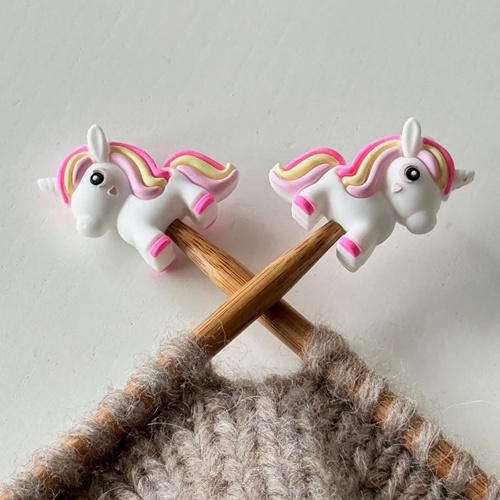 Maskestoppere fra Markers and Pearls-Enhjørning - pink 3D