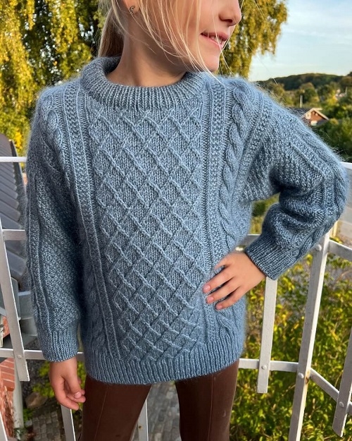 PetiteKnit - Moby Sweater Junior