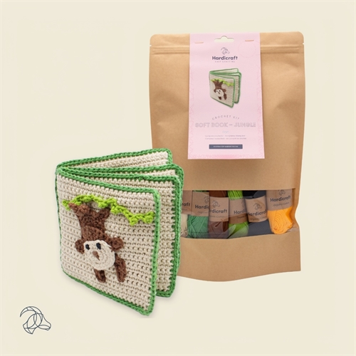Hardicraft Soft Book - Jungle - DIY hæklekit