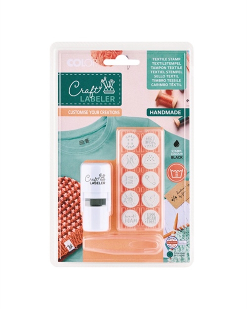 Craft Label - Rund Stempelsæt