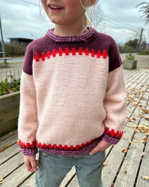 PetiteKnit - Cross Sweater Junior