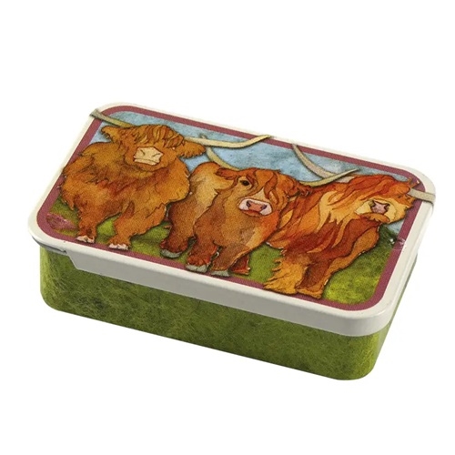 Pocket Tin - Highland Coos