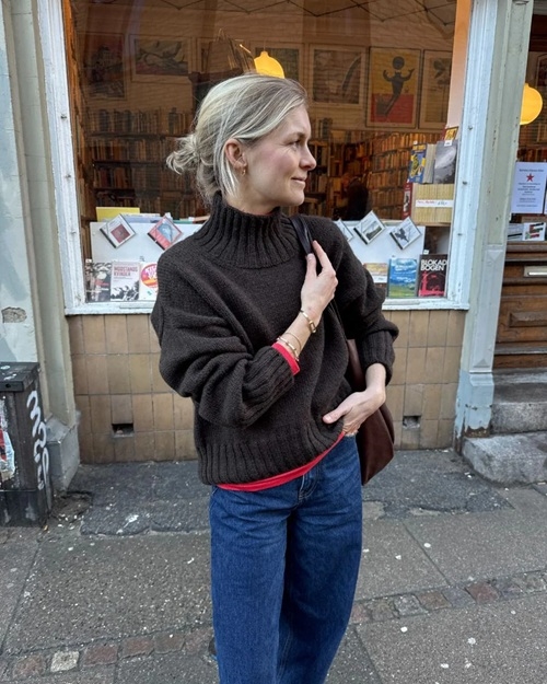 PetiteKnit - Hannah Sweater O-Neck