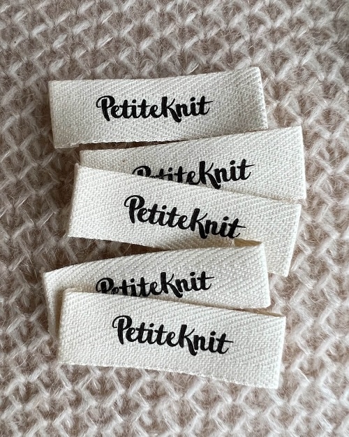PetiteKnit -Label - PetiteKnit 5 stk